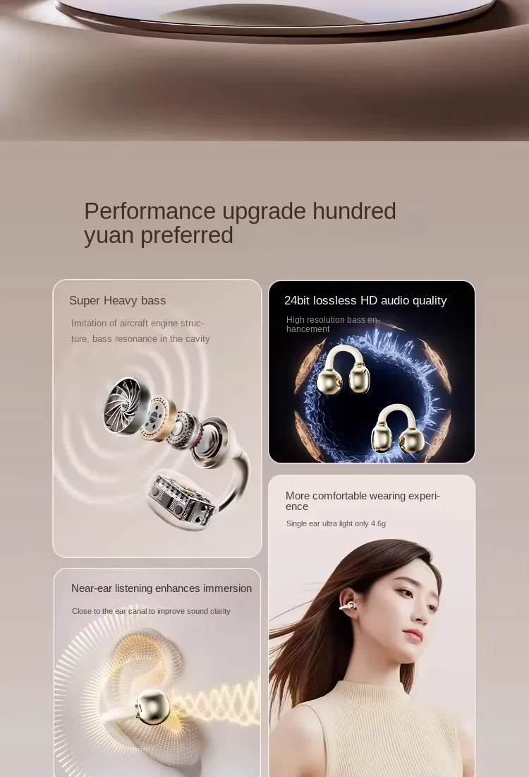 Top version B22 LED display charging case, detail picture