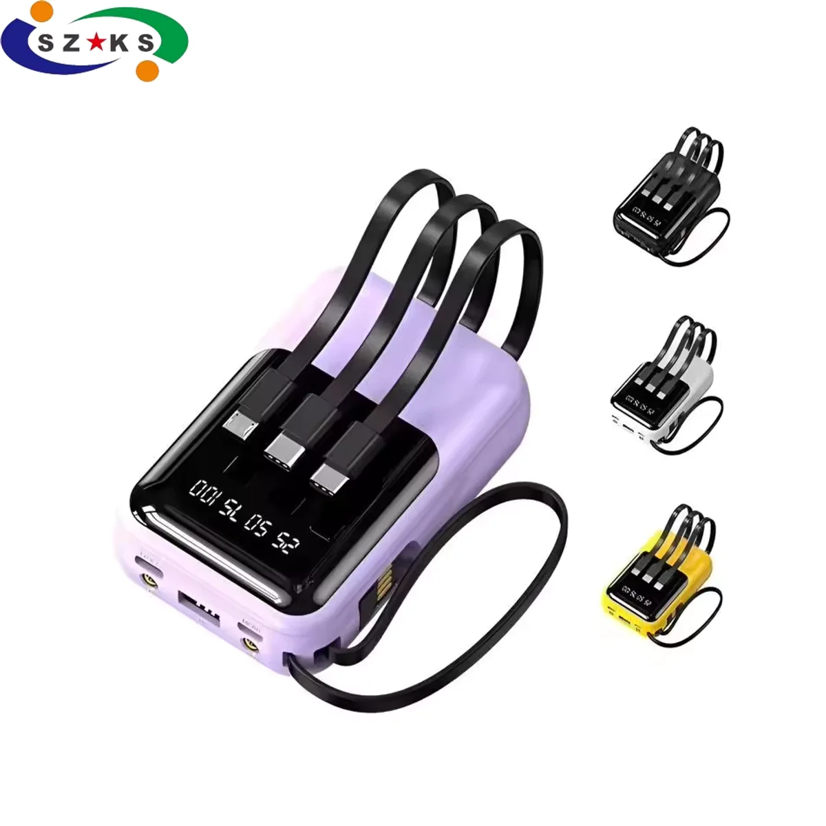 New 10000mah & 20000mah power bank with built