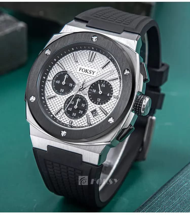 Design your own watch waterpoof stainless steel case montre homme, detail picture