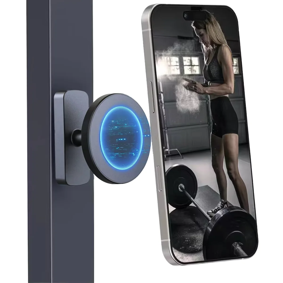 Z23 dual sided magnetic car phone holder N52 strong magnet clip