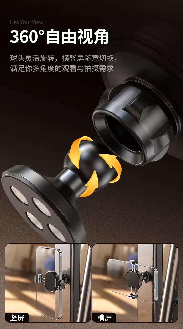 Z23 dual sided magnetic car phone holder N52 strong magnet clip, detail picture