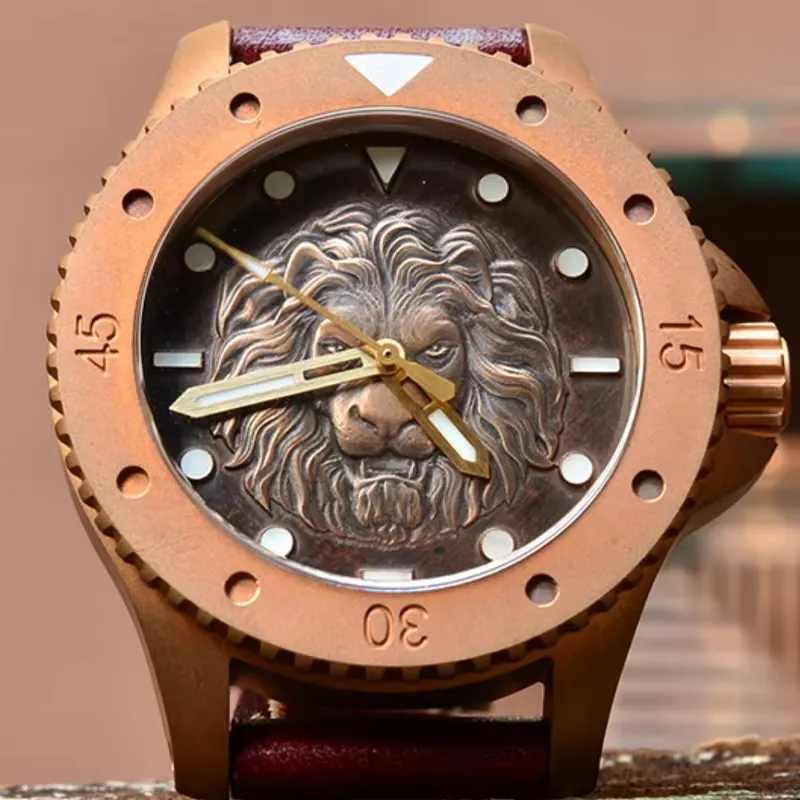 Custom bezel ceramic luminous bowl watch sports waterproof diving, detail picture