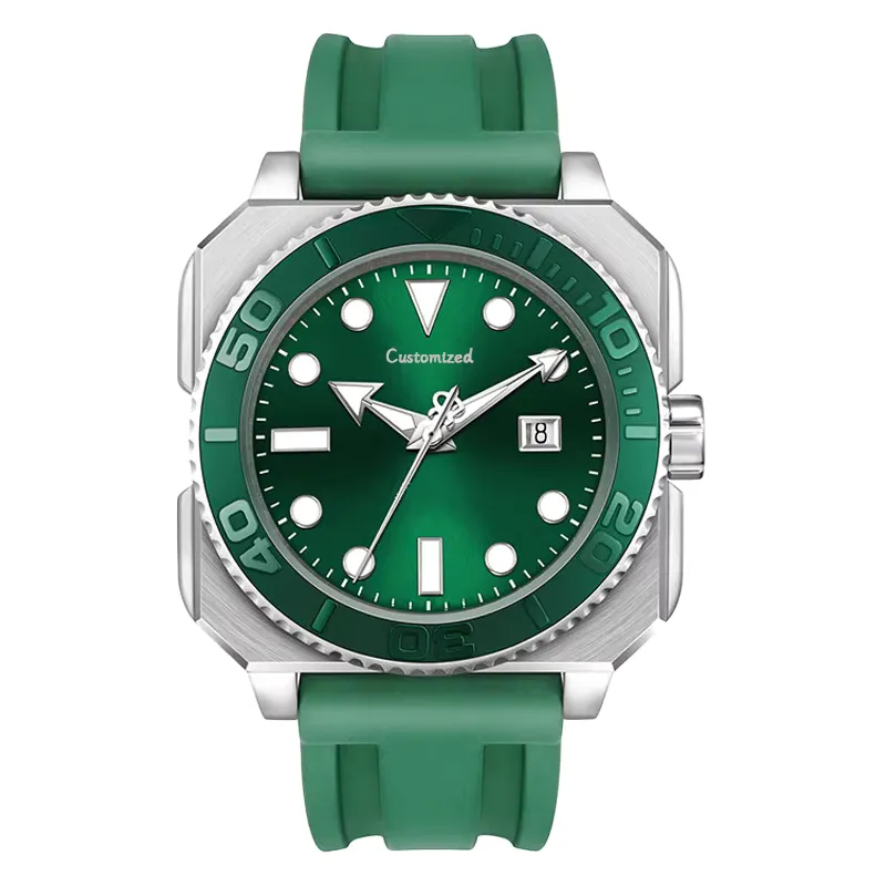 Custom bezel ceramic luminous bowl watch sports waterproof diving, detail picture