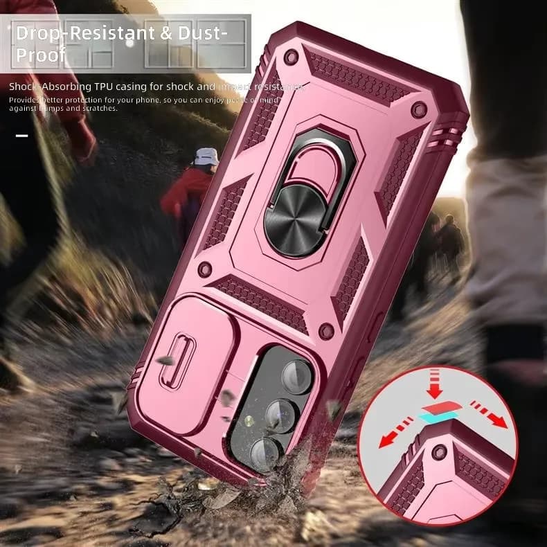 Shockproof magnetic tpu+pc armor design phone case for, detail picture