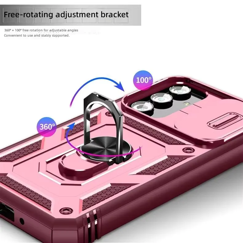 Shockproof magnetic tpu+pc armor design phone case for, detail picture