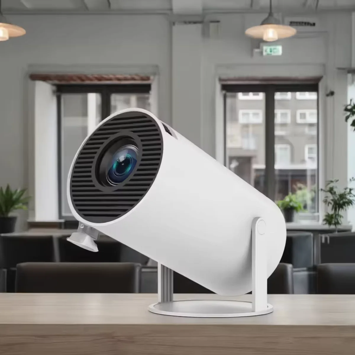 JUNUO HY300 pro smart full HD 720P 4K Android 11 WiFi projector