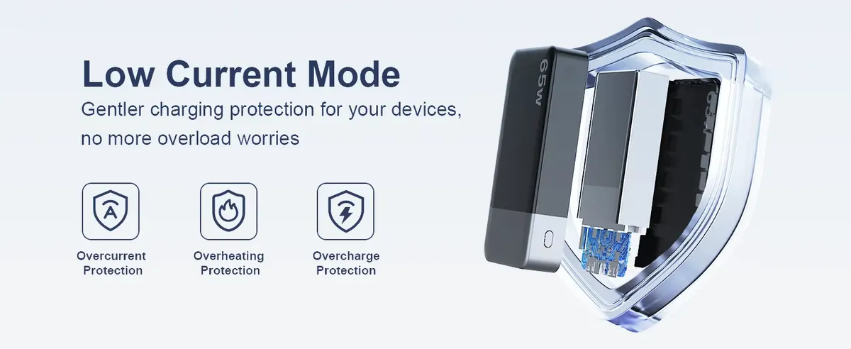NOBIS 65W PPS fast charging 20000mAh power bank, detail picture