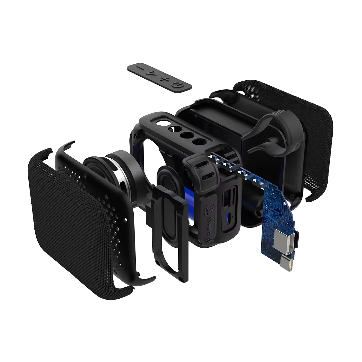 Bluetooth outdoor IPX6 wireless speaker, detail picture
