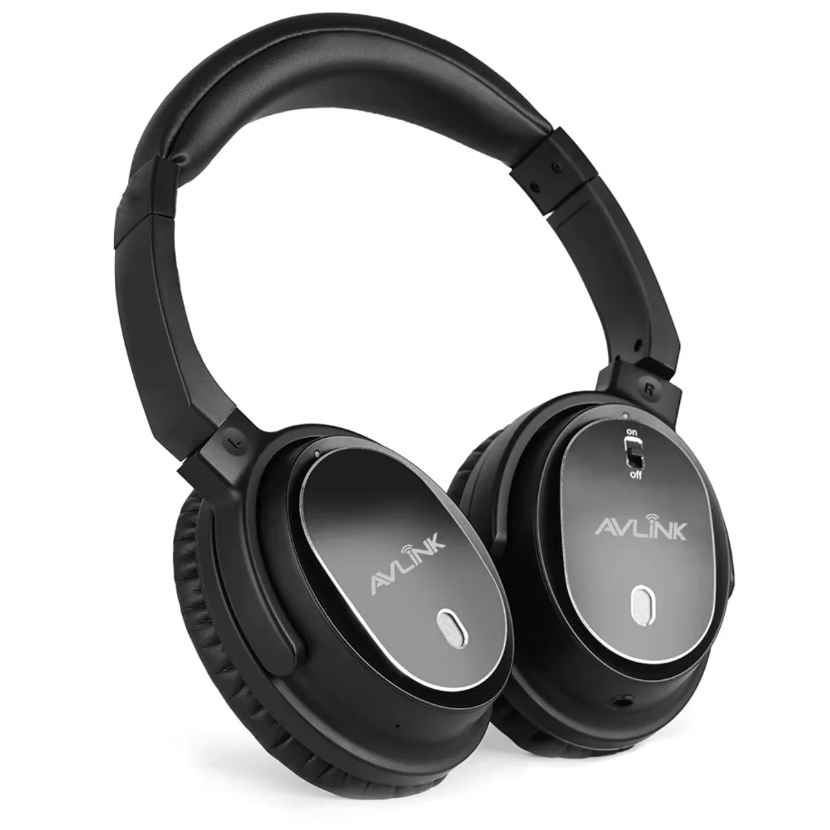 ANC over ear headphones 20dB active noise cancelling wireless headset