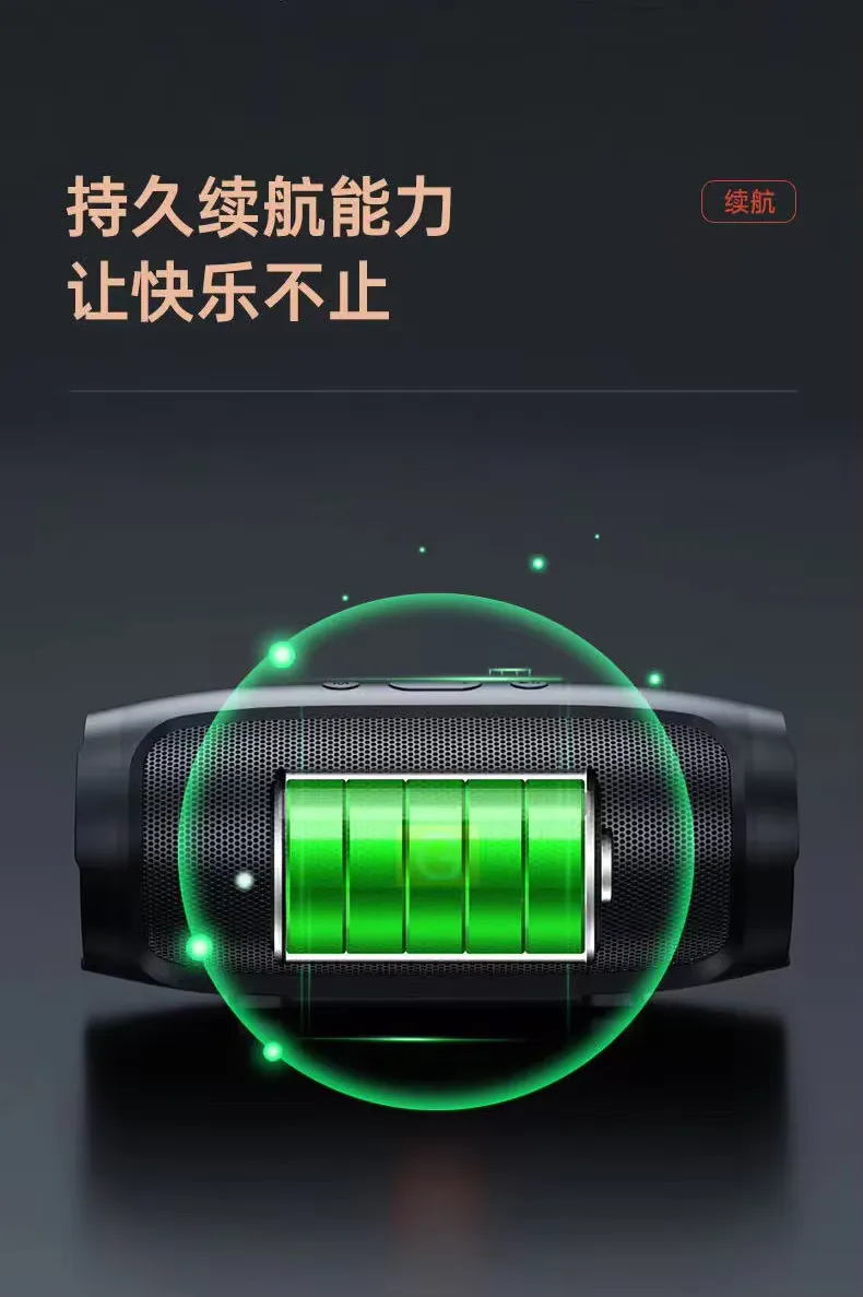 Mini wireless for speaker for outdoor sports & home theatre use, detail picture