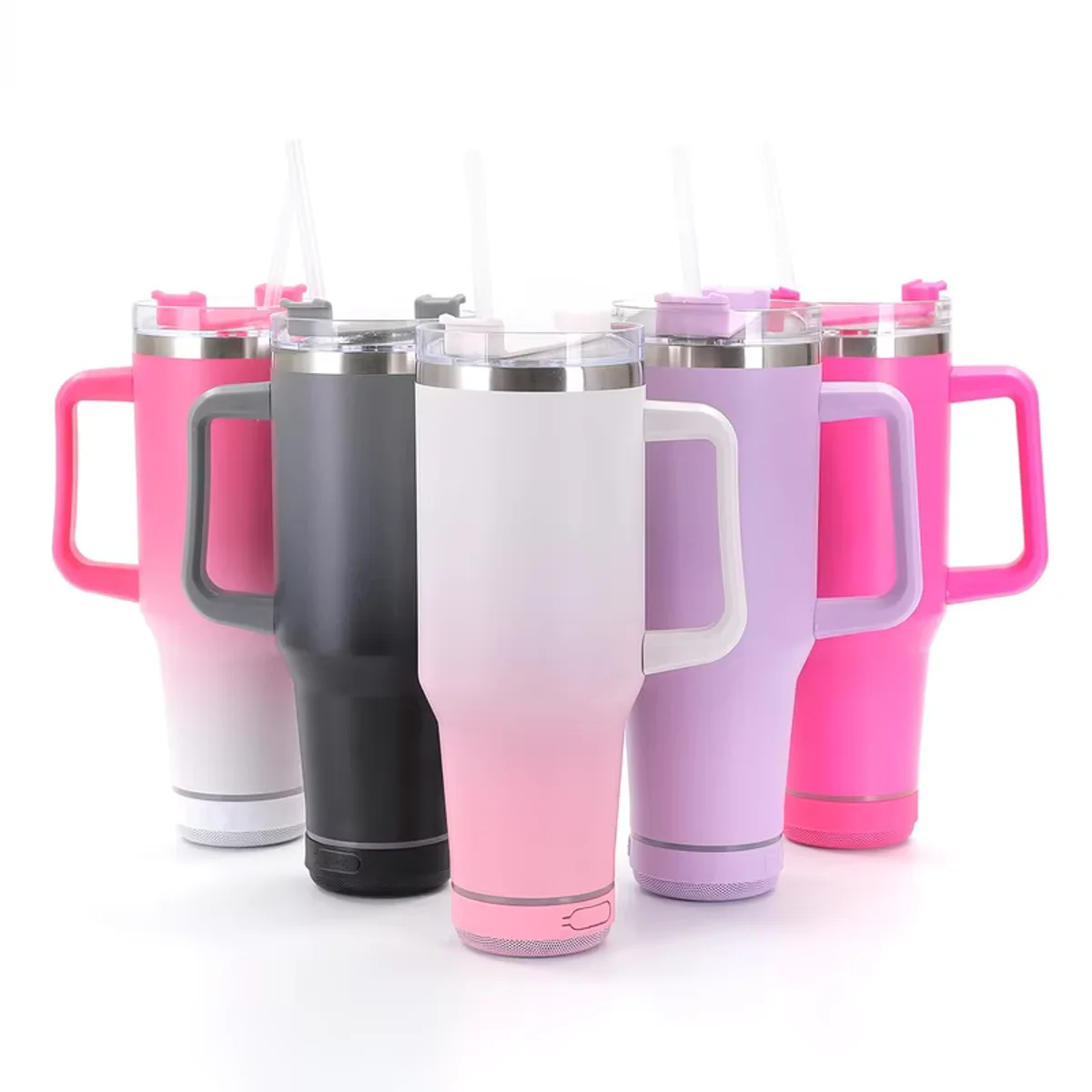 40oz Bluetooth water bottle speaker tumbler