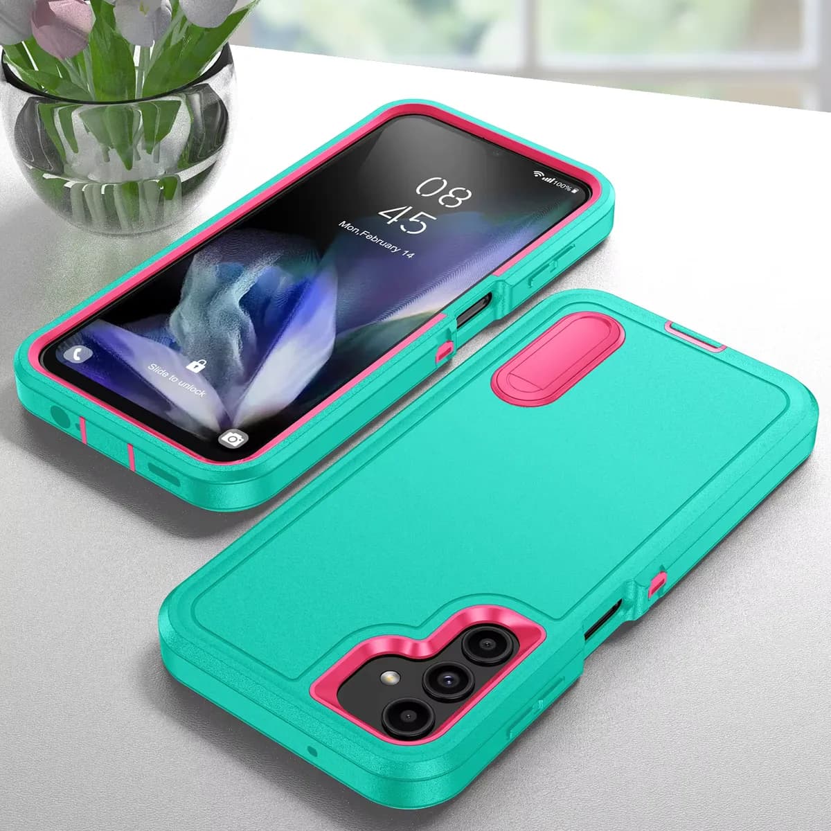Anti-shock strong cover cases A17 A54 5G A56 A36 A16 A15 A14 A53 A13, detail picture