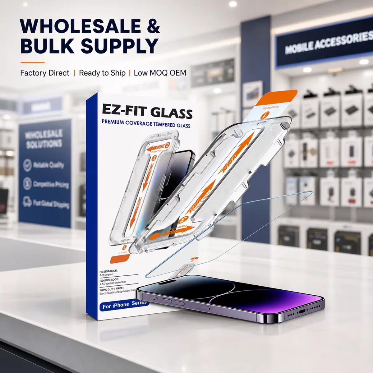 9H tempered glass screen protector HD high transparency anti