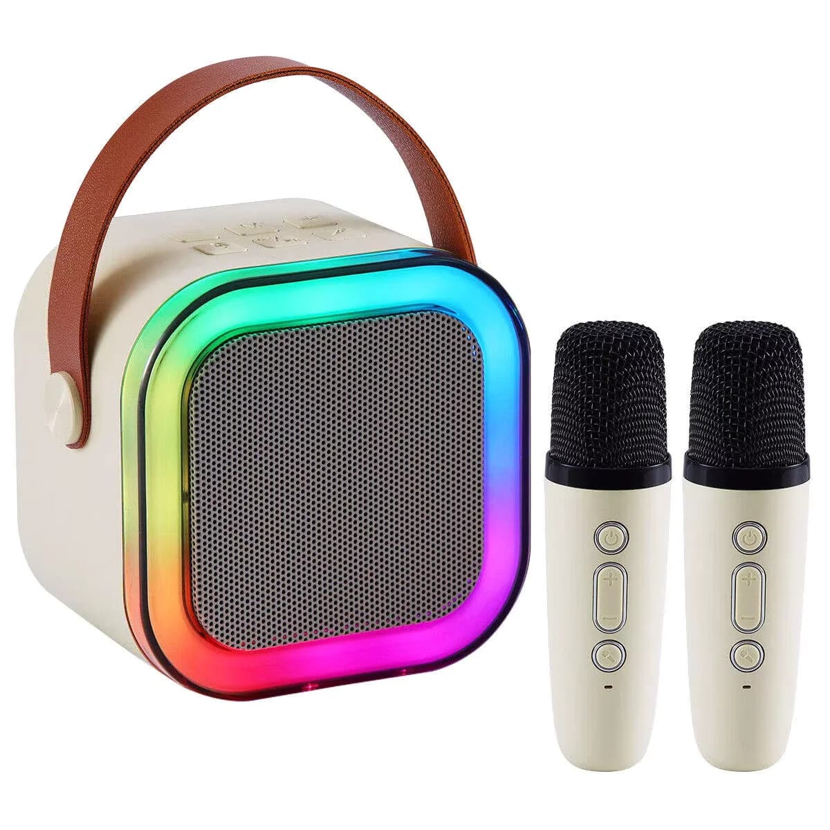 Home KTV karaoke machine with mini Bluetooth wireless microphone