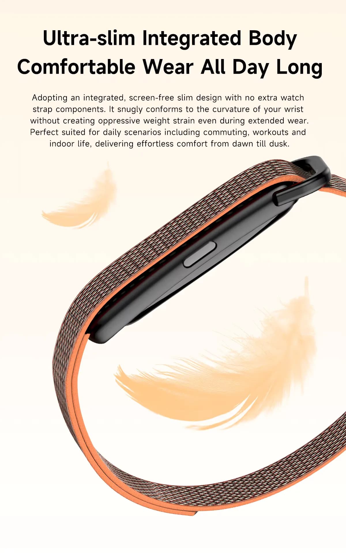 Smart health bracelet fitness tracker, detail picture