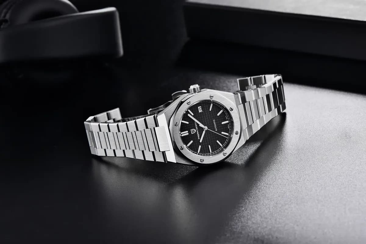 Pagani design PD-1673 new men's automatic machinery watch miyota 8215, detail picture