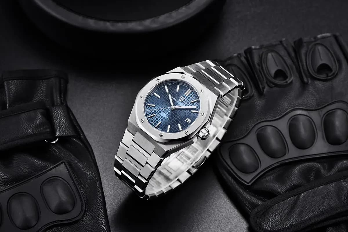 Pagani design PD-1673 new men's automatic machinery watch miyota 8215, detail picture