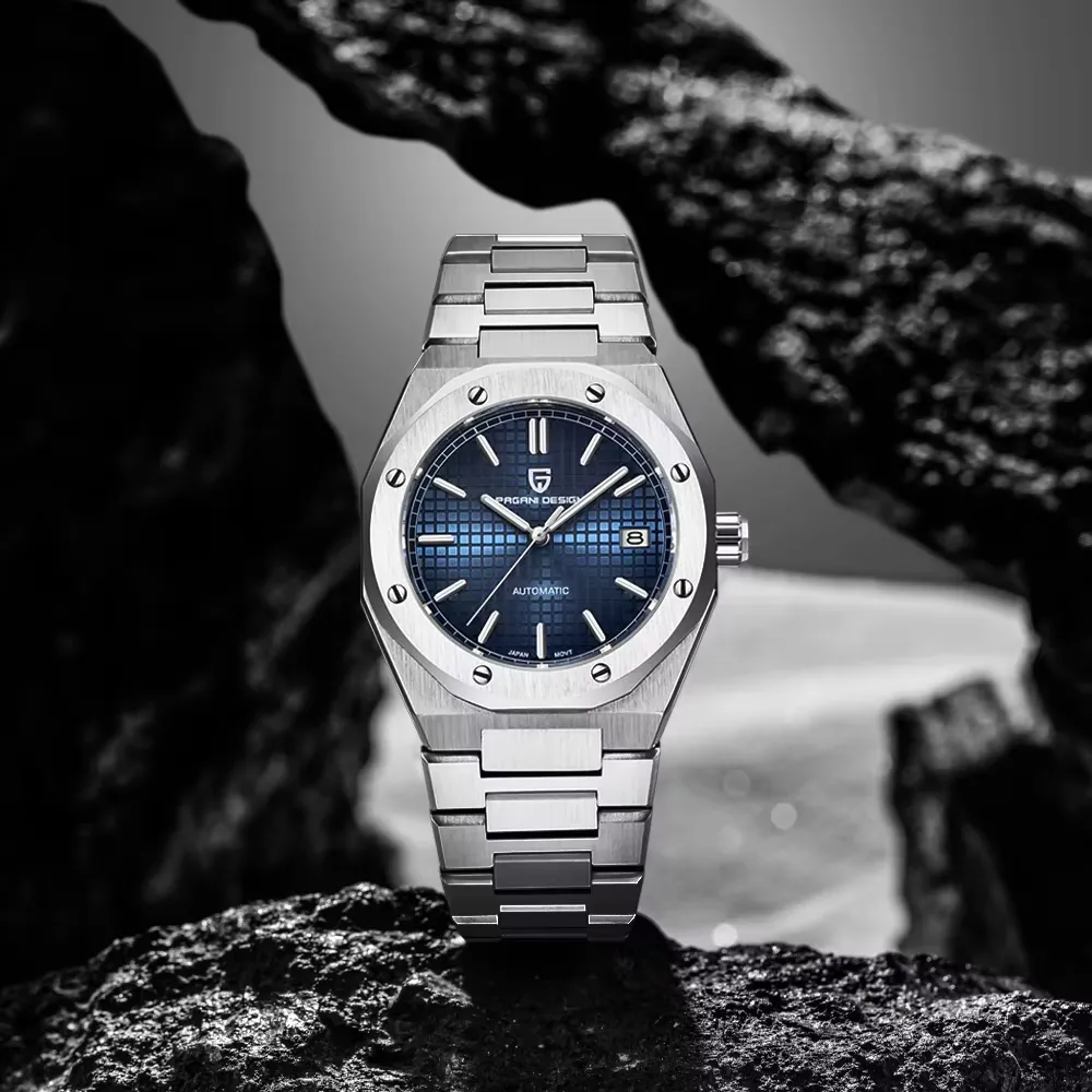 Pagani design PD-1673 new men's automatic machinery watch miyota 8215, detail picture