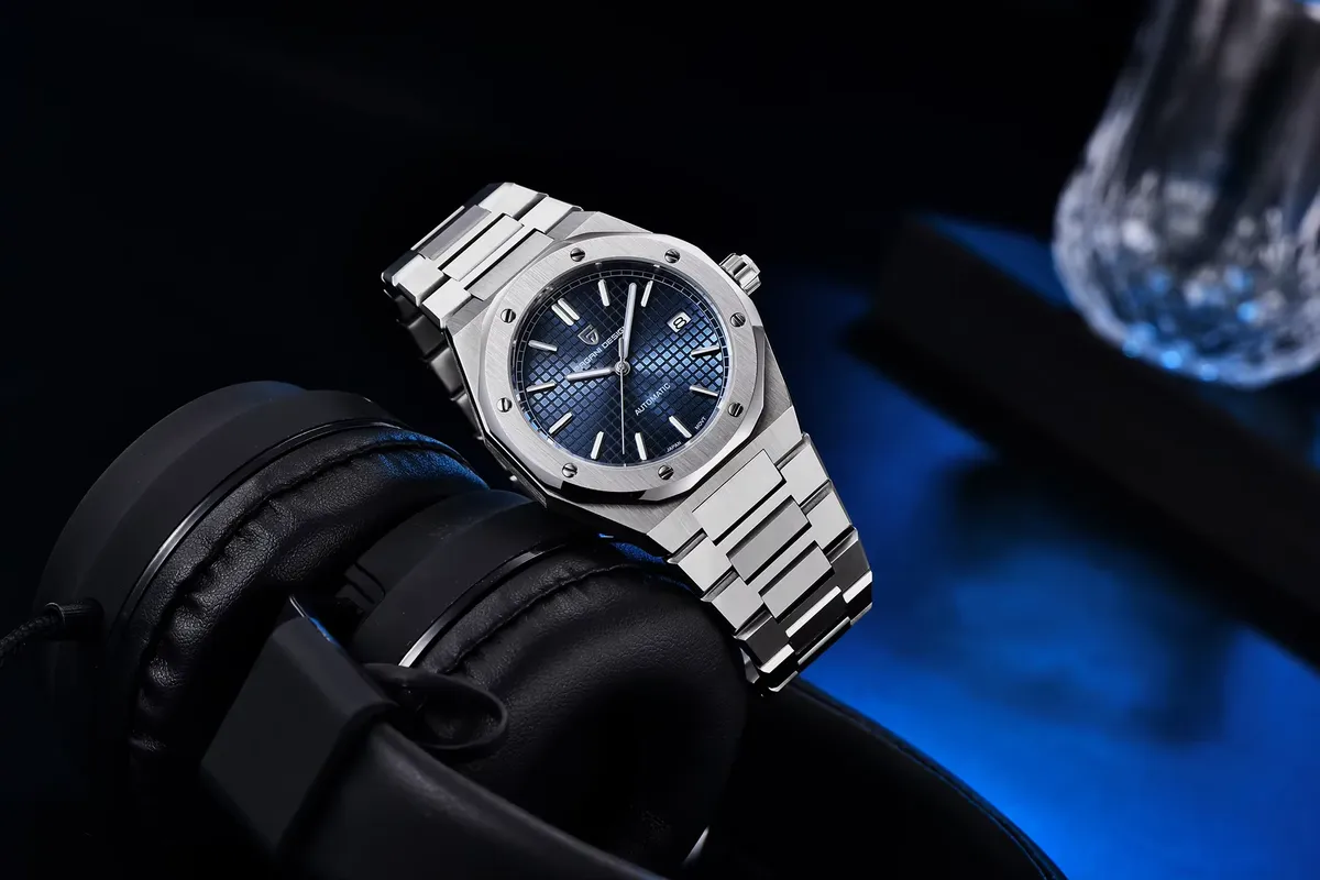 Pagani design PD-1673 new men's automatic machinery watch miyota 8215, detail picture